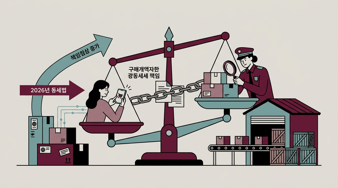 네이버 직구, 2026년부터 나도 모르게 '세금 폭탄' 맞을 수 있습니다 — 개정 관세법 핵심 정리