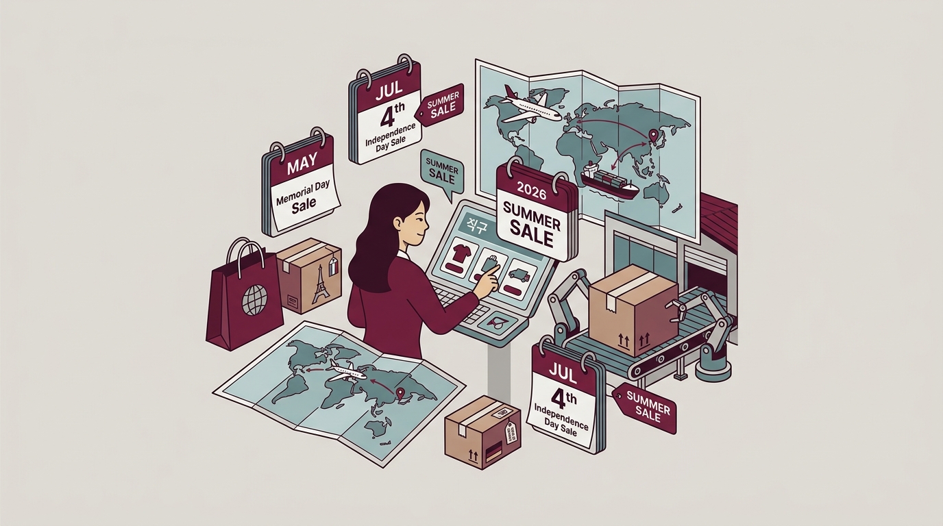 2026년 여름세일 직구 총정리: 5월 메모리얼데이부터 7월 독립기념일까지