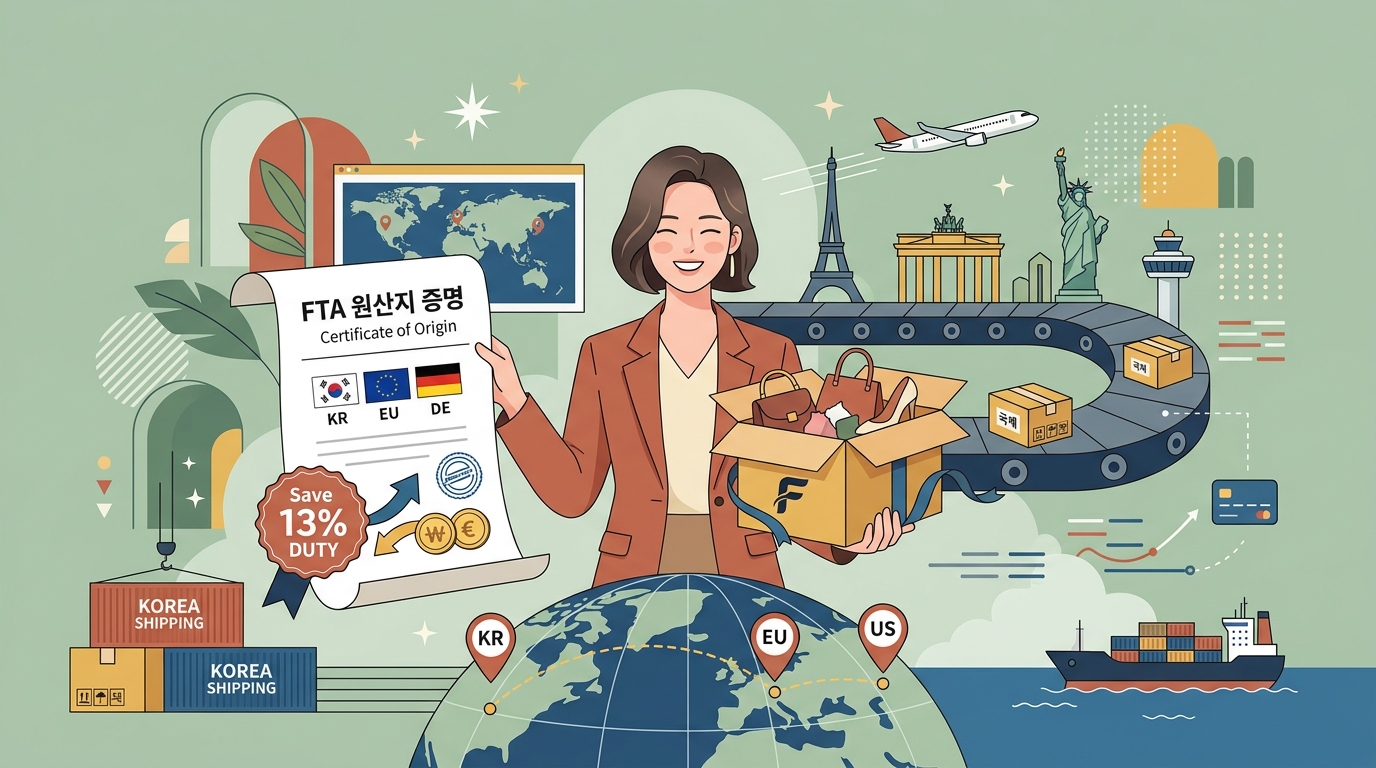 명품 직구 사이트 추천, 관세 13% 절약 팁 (FTA 원산지 증명)