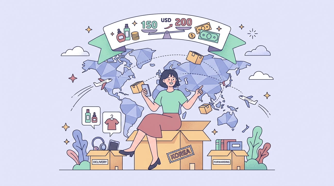 해외직구 관세, 이 세 가지만 알면 세금 폭탄 막습니다 (목록통관 150달러·미국 200달러 완벽 정리)